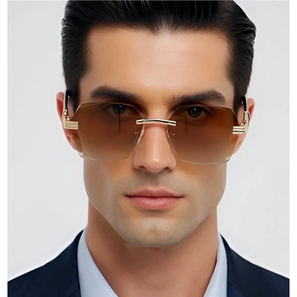 N/A stylish rimless